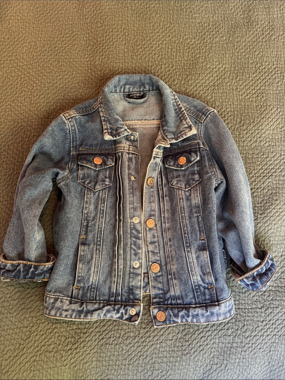 Little Bipsy Faded Blue Kids Denim Jacket